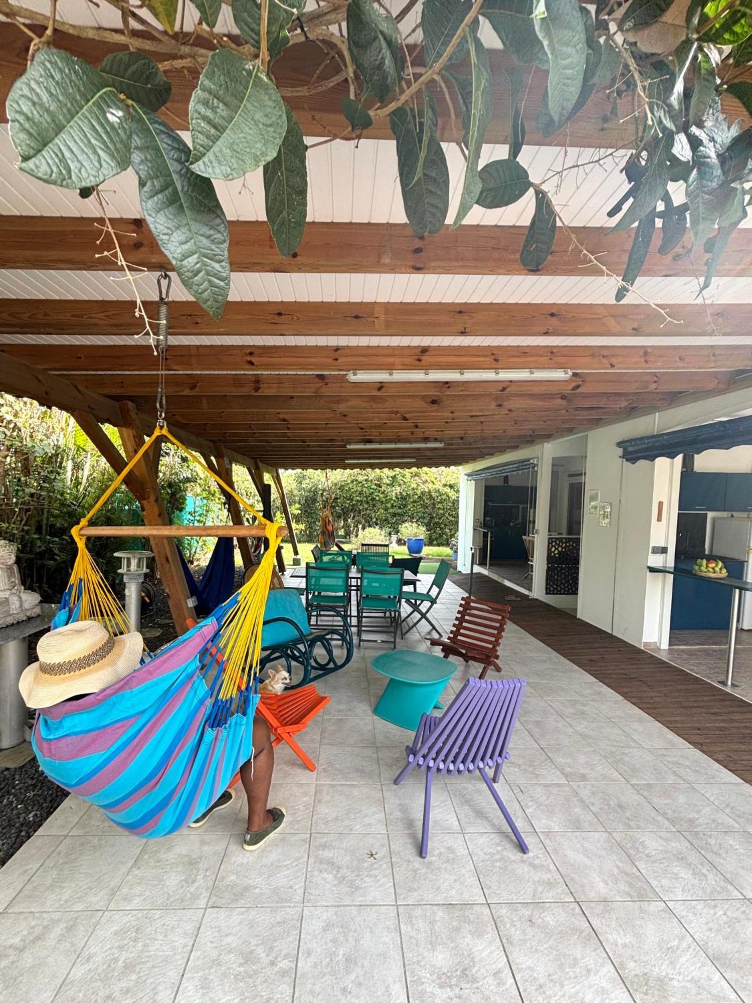 Gites Les Bienheureux - Piscine, Hamak, Terrasse Anse-Bertrand Kültér fotó